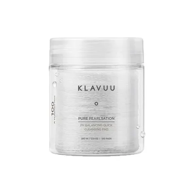 Klavuu Pure Pearlsation, PH Balancing Quick Cleansing Pad (Płatki oczyszczające do twarzy)