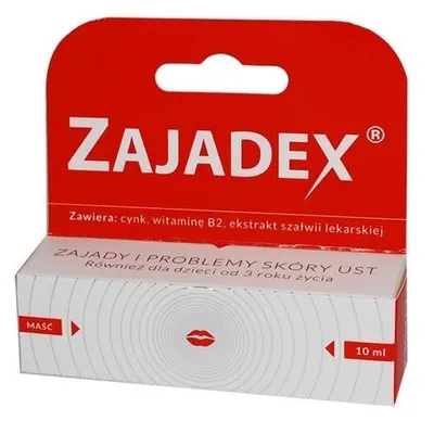 Zajadex Maść na zajady i problemy skóry ust