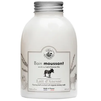 La Maison du Savon Bain Moussant Lait d'Annise (Pieniący krem do kąpieli z oślim mlekiem)