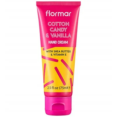 Flormar Hand Cream 'Cotton Candy & Vanilla' (Krem do rąk)