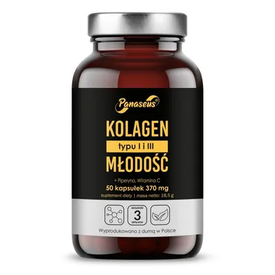 Panaseus Kolagen typu I i III Młodość, Suplement diety