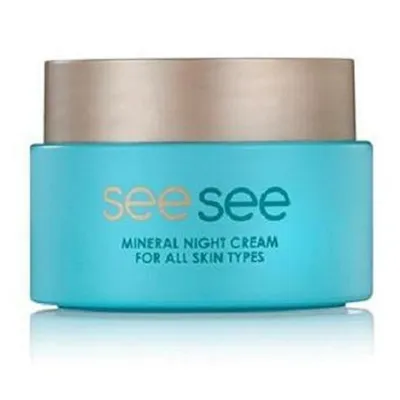 See See Mineral Night Cream For All Skin Types (Krem z minerałami z Morza Martwego na noc do wszystkich typów skóry)