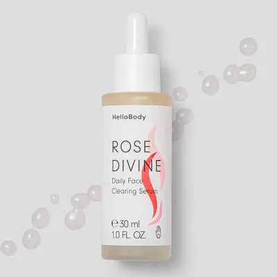HelloBody Rose Divine, Daily Face Clearing Serum (Przywracające balans serum do twarzy)