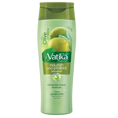 Dabur Vatika, Naturals Virgin Olive Nourishing Shampoo (Nawilżający szampon z oliwą z oliwek)