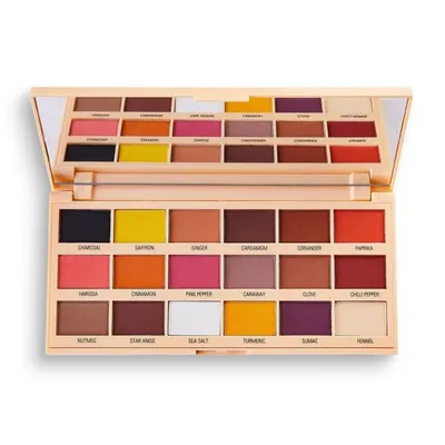 I Heart Revolution Cinnamon Chocolate Shadow Palette (Paleta 18 cieni do powiek)