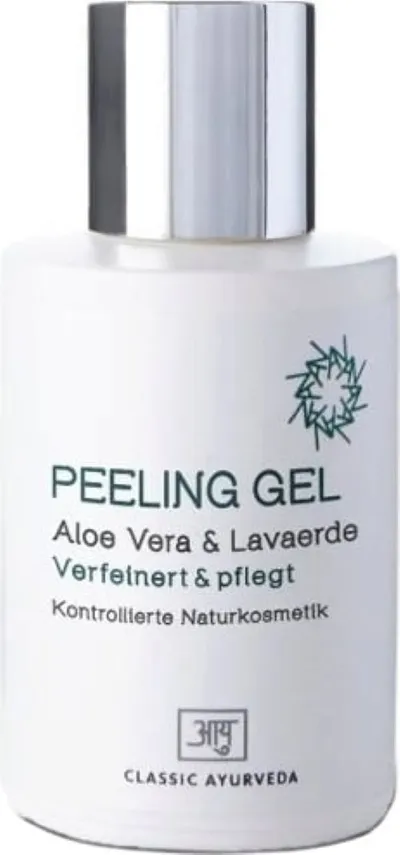 Classic Ayurveda Peeling Gel Aloe Vera & Lavaerde (Żel peelingujący)