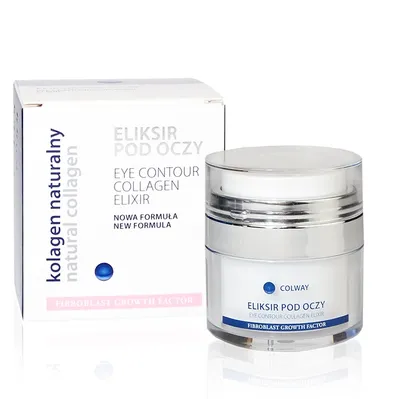 Colway Natural Collagen, Eye Contour Collagen Elixir (Eliksir pod oczy kolagenowy)