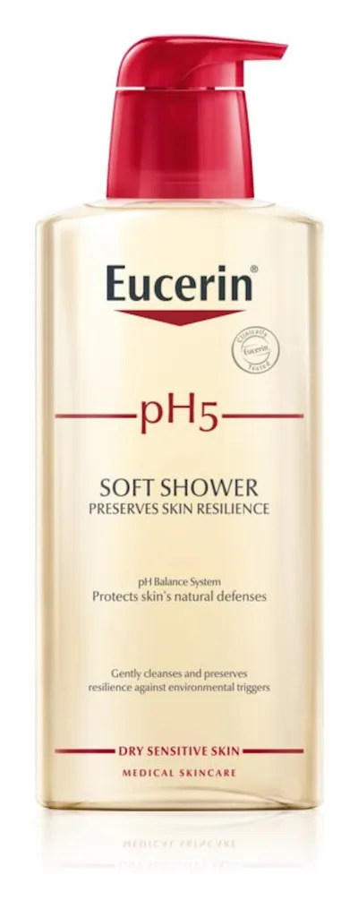 Eucerin pH5 Soft Shower (Delikatny żel pod prysznic dla skóry suchej i wrażliwej)