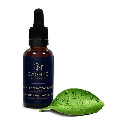 CASHEE Naturals Żurawina i Granat, Serum przeciwstarzeniowe