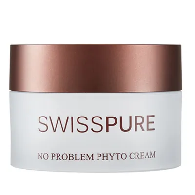 Swiss Pure No Problem Phyto Cream (Niepodrażniający krem nawilżający z substancjami kojącymi suchą skórę)
