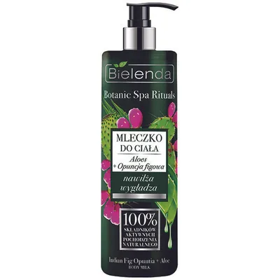 Bielenda Botanic Spa Rituals, Mleczko do ciała `Aloes + opuncja figowa`