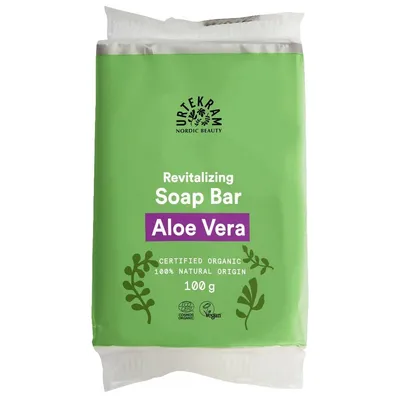 Urtekram Aloe Vera, Soap Bar (Mydło w kostce z aloesem)