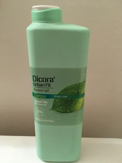 Dicora Urban Fit, Shower Gel Green Tea Detox Pure Care (Żel pod prysznic `Zielona herbata`)