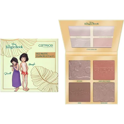 Catrice Disney, The Magic of Friendship, The Jungle Book  Wild About You Face Palette (Paleta do konturowania i rozświetlania)