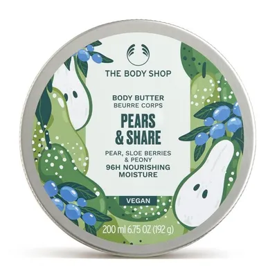 The Body Shop Pears & Share Body Butter (Wegańskie masło do ciała)