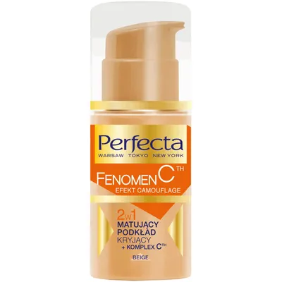Perfecta Fenomen C, Matujący podkład kryjący + kompleks C 2 w 1