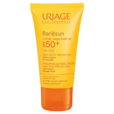 Uriage Bariesun Creme SPF 50+ Peaux Sensibles (Krem do skóry wrażliwej SPF 50+)