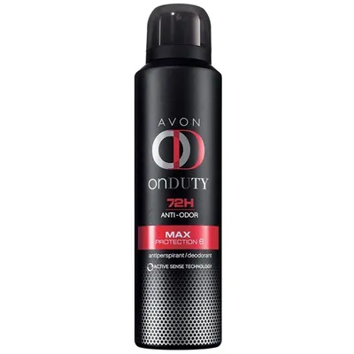 Avon On Duty, Max Protection 6, Antiperspirant deodorant (Dezodorant antyperspiracyjny w sprayu)