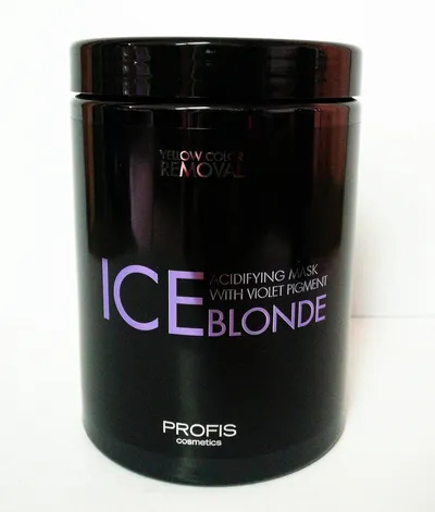 Profis Cosmetics Ice Blonde Acidifying Mask (Maska do włosów siwych i blond)