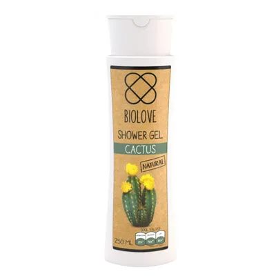 Biolove Cactus, Shower Gel (Żel pod prysznic `Kaktus`)
