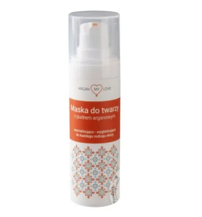 Argan My Love Maska do twarzy z pudrem arganowym