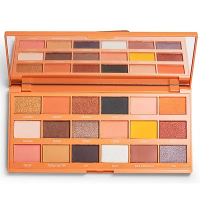 I Heart Revolution Peanut Butter Cup Chocolate Shadow Palette (Paleta 18 cieni do powiek)
