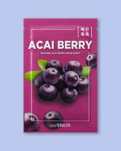 The Saem Natural Acai Berry Mask Sheet (Maska w płachcie)