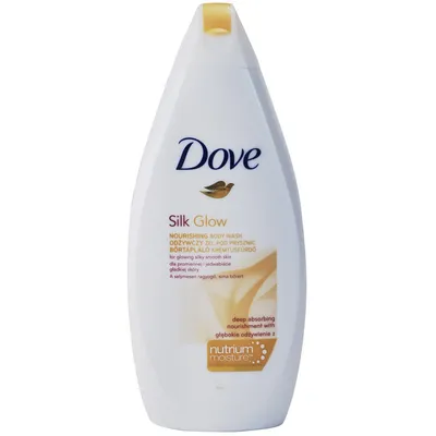 Dove Silk Glow, Odżywczy żel pod prysznic (nowa wersja)