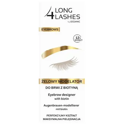 Long4Lashes Żelowy modelator do brwi z biotyna