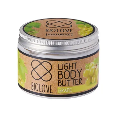 Biolove Grape, Body Butter (Lekkie masło do ciała `Winogrono`)