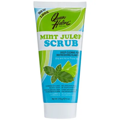 Queen Helene Mint Julep, Natural Facial Scrubs (Miętowy peeling do twarzy)