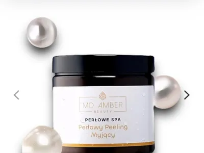 MD Amber Beauty Perłowy peeling myjący