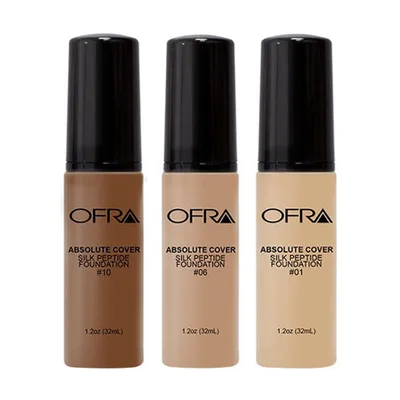 Ofra Cosmetics Absolute Cover, Silk Peptide Foundation (Kryjący podkład do twarzy)