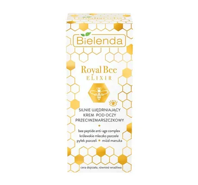 Bielenda Royal Bee Elixir, Silnie ujędrniający krem pod oczy przeciwzmarszczkowy