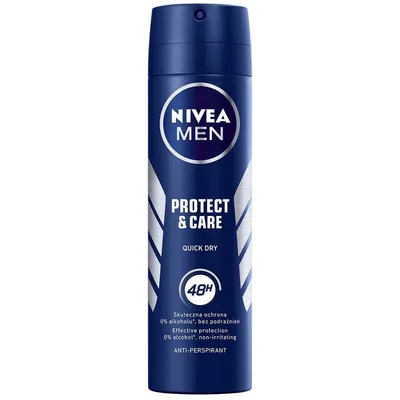 Nivea Men, Protect & Care, Antiperspirant 48 H (Antyperspirant w sprayu dla mężczyzn)