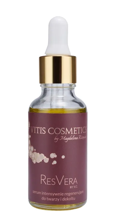 Vitis Cosmetics by Magdalena Różniak ResVera by V.C., Serum intensywnie regenerujące do twarzy i dekoltu