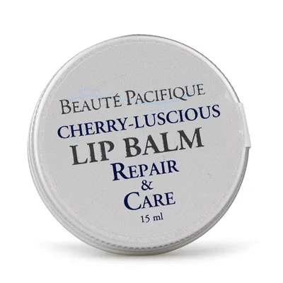 Beaute Pacifique Cherry- Luscious, Repair & Care Lip Balm (Naprawczy balsam do ust)