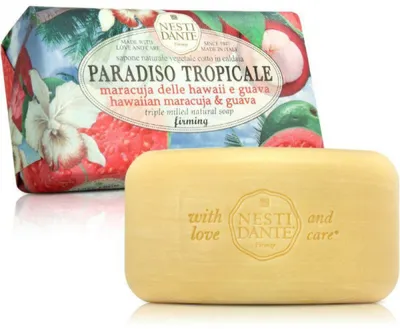 Nesti Dante Paradiso Tropicale, Hawaiian Maracuja & Guava Natural Soap (Naturalne mydło toaletowe `Marakuja & gujawa`)