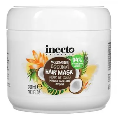 Inecto Moisturising Coconut Hair Mask (Super nawilżająca maska kokosowa do włosów)