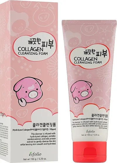 Esfolio Collagen Cleanising Foam (Kolagenowa oczyszczająca pianka do twarzy)