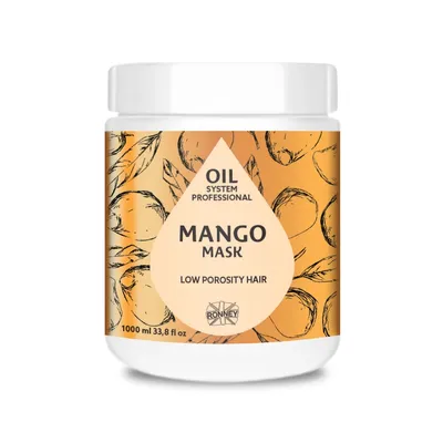 Ronney Professional, Oil System Low Porosity Hair, Mango Mask (Maska do włosów niskoporowatych z olejem mango)