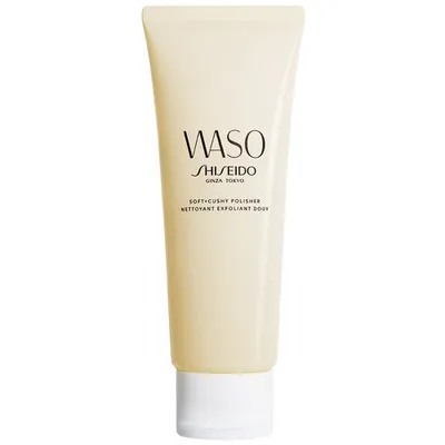 Shiseido Waso, Soft + Cushy Polisher (Delikatny peeling)
