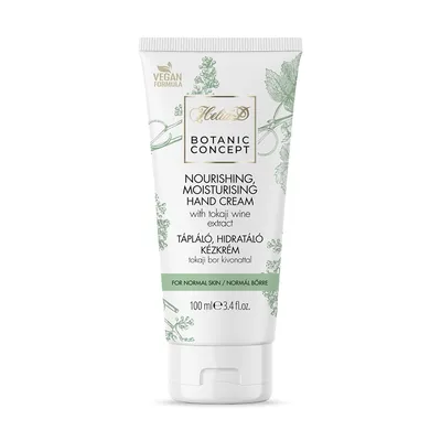 Helia-D Botanic Concept, Nourishing Moisturising Hand Cream (Odżywczy, nawilżający krem do rąk z ekstraktem z wina Tokaji)