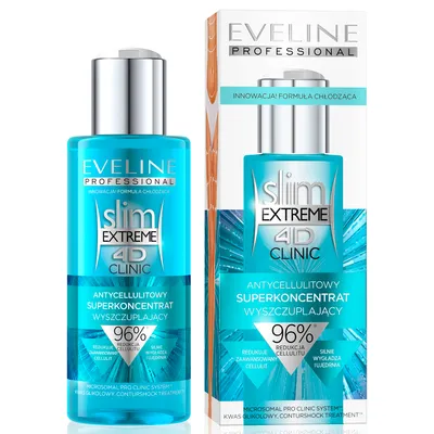 Eveline Cosmetics Slim Extreme 4D, Superskoncentrowane serum modelujące