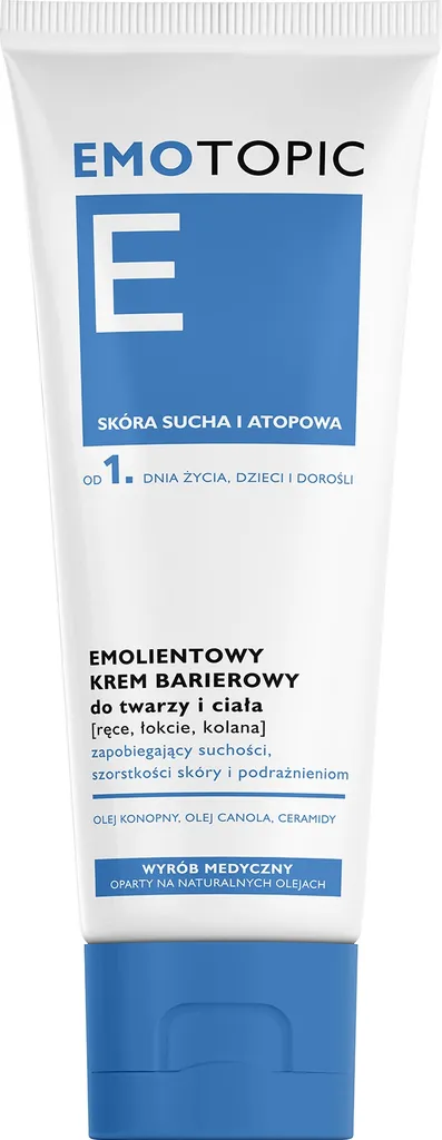 Emotopic Emolientowy krem barierowy do twarzy i ciała