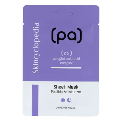 Skincyclopedia PA 2% Peptide Moisturizer Sheet Mask (Nawilżająca maska w płachcie)