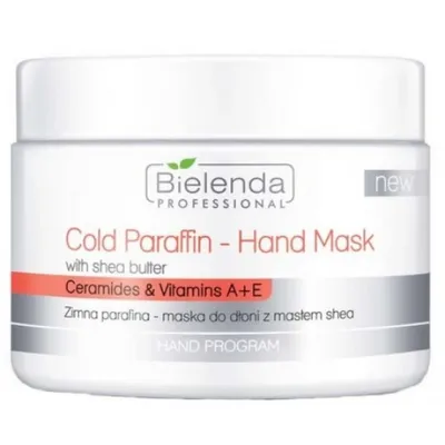 Bielenda Professional Hand Program, Cold Paraffin Hand Mask (Maska do dłoni z masłem shea)