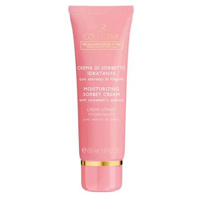Collistar Moisturizing Sorbet Cream (Nawilżający krem sorbetowy z wyciągiem z truskawek)
