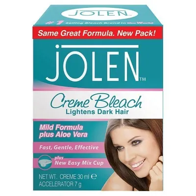 Jolen Creme Bleach (Rozjaśniacz włosów na twarzy i ciele)