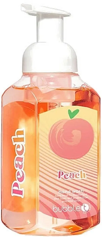 Bubble T Cosmetics Foaming Hand Wash Peach (Pianka do mycia rąk `Brzoskwinia`)